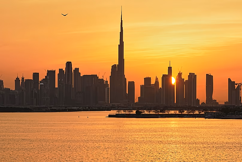 DÉPOSER. L'horizon de Dubaï avec le Burj Khalifa au centre, le 11 mars 2026
