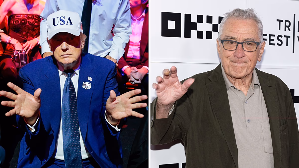Robert De Niro a une référence cinématographique en quatre mots pour Donald Trump