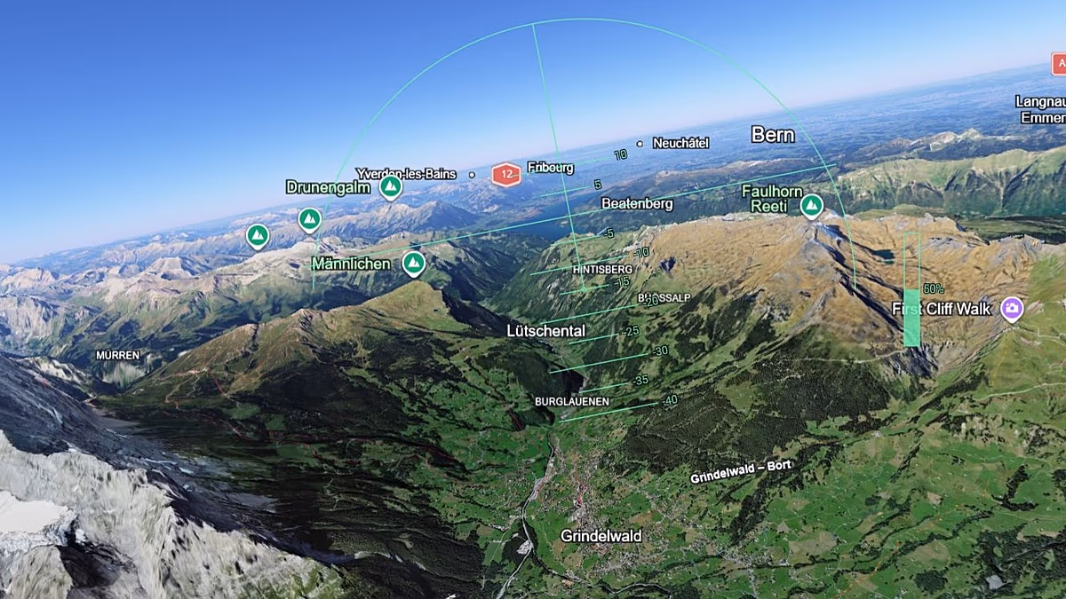 Volez autour du monde avec le nouveau simulateur de vol de Google Earth