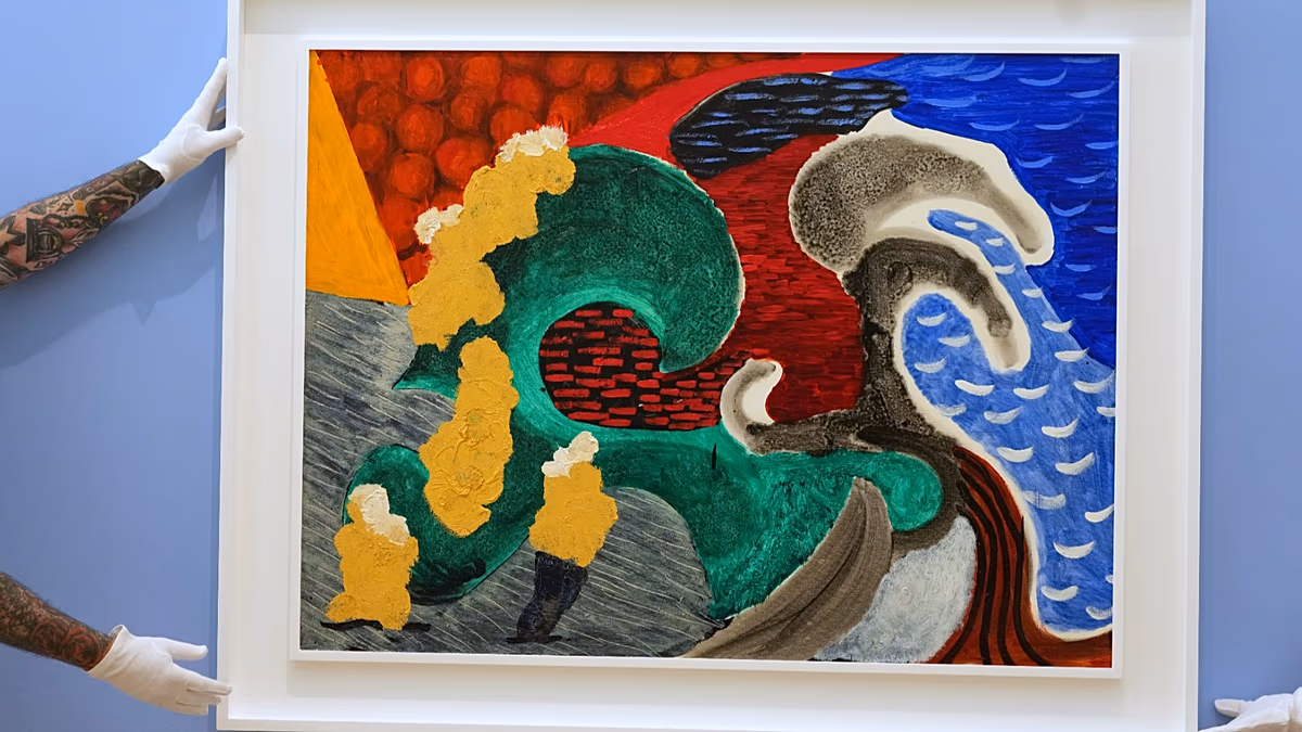 Le premier tableau de David Hockney vendu aux enchères depuis la mort de l'artiste évite une « prime posthume »