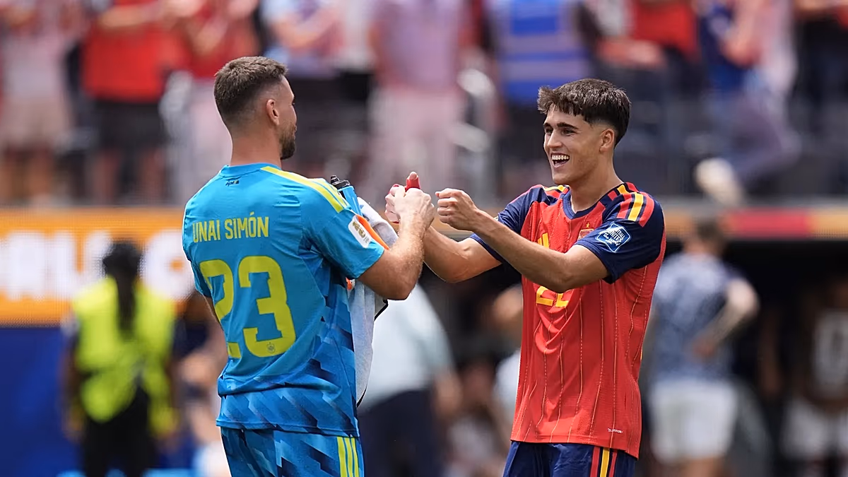 Le gardien Unai Simón établit un nouveau record du monde Guinness après la victoire 3-0 de l'Espagne sur l'Autriche