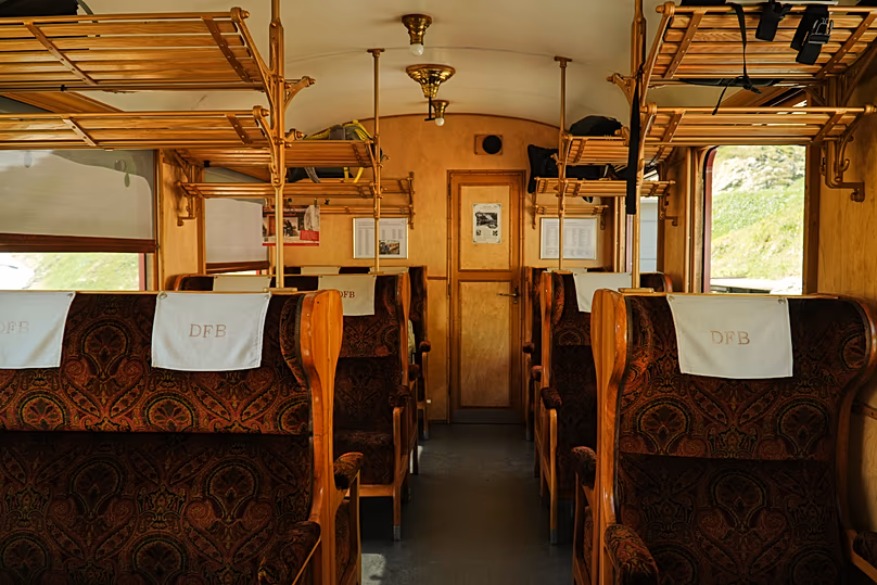 Les passionnés de trains fêteront ce week-end le 100e anniversaire d’un chemin de fer suisse historique.