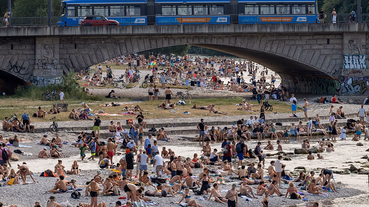 Jusqu'à 38°C le week-end : combien de temps durera cette canicule en Allemagne ?