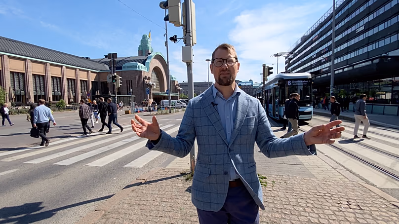 Pasi Anteroinen est le directeur général de Liikenneturva, le Conseil finlandais de la sécurité routière