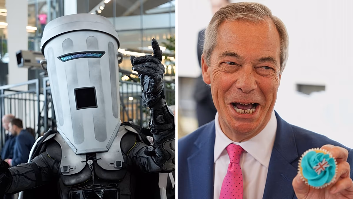 Qui est le Comte Binface – le guerrier spatial extraterrestre qui affronte le champion du Brexit, Nigel Farage ?