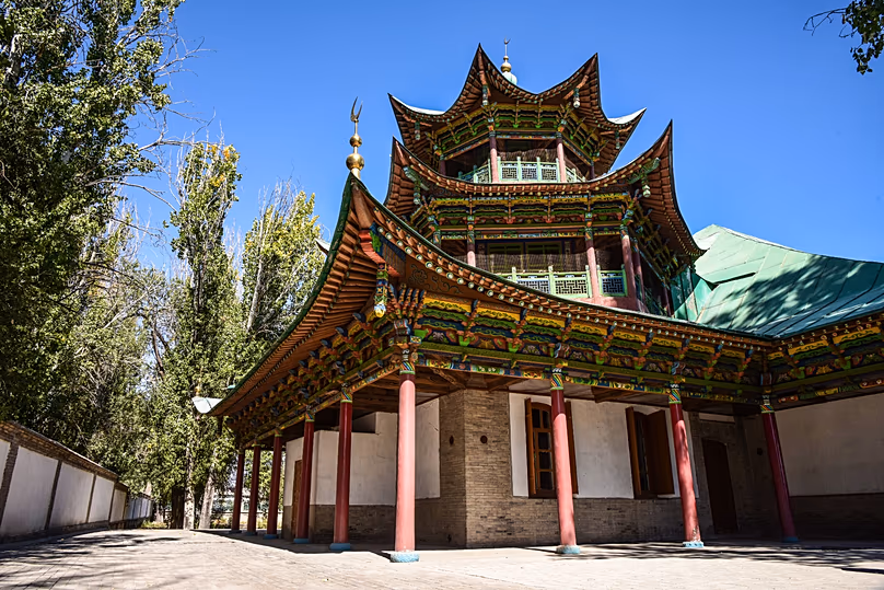 Mosquée en bois de Jarkent