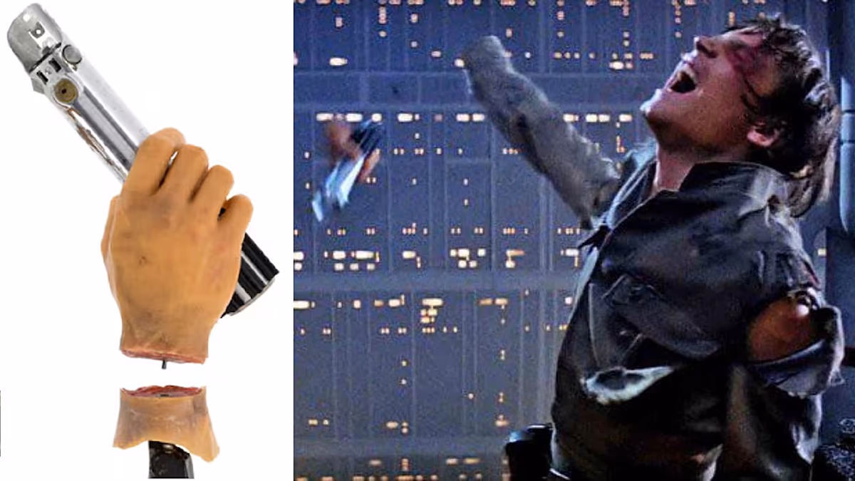Le sabre laser "L'Empire contre-attaque" de Luke Skywalker bat le record de Star Wars aux enchères