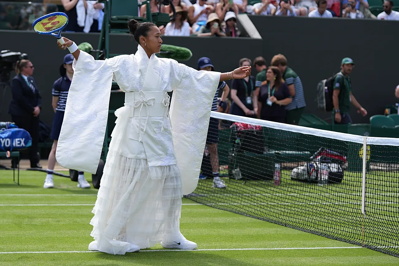 Naomi Osaka à Wimbledon