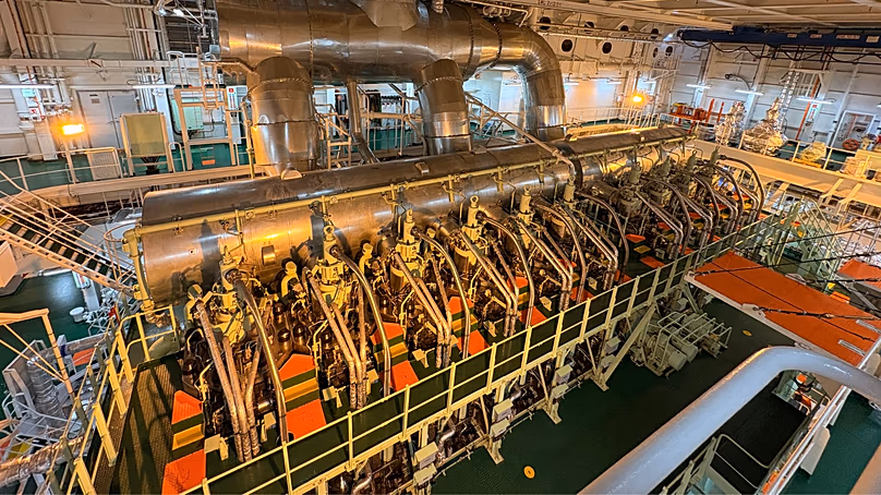 Moteur du CMA CGM NOTre Dame