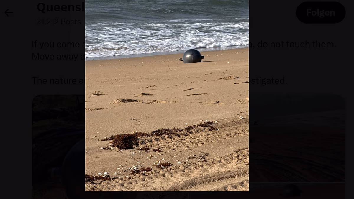 Débris spatiaux sur la plage du Queensland : les « boules spatiales » échouées sur le rivage, ne les touchez pas