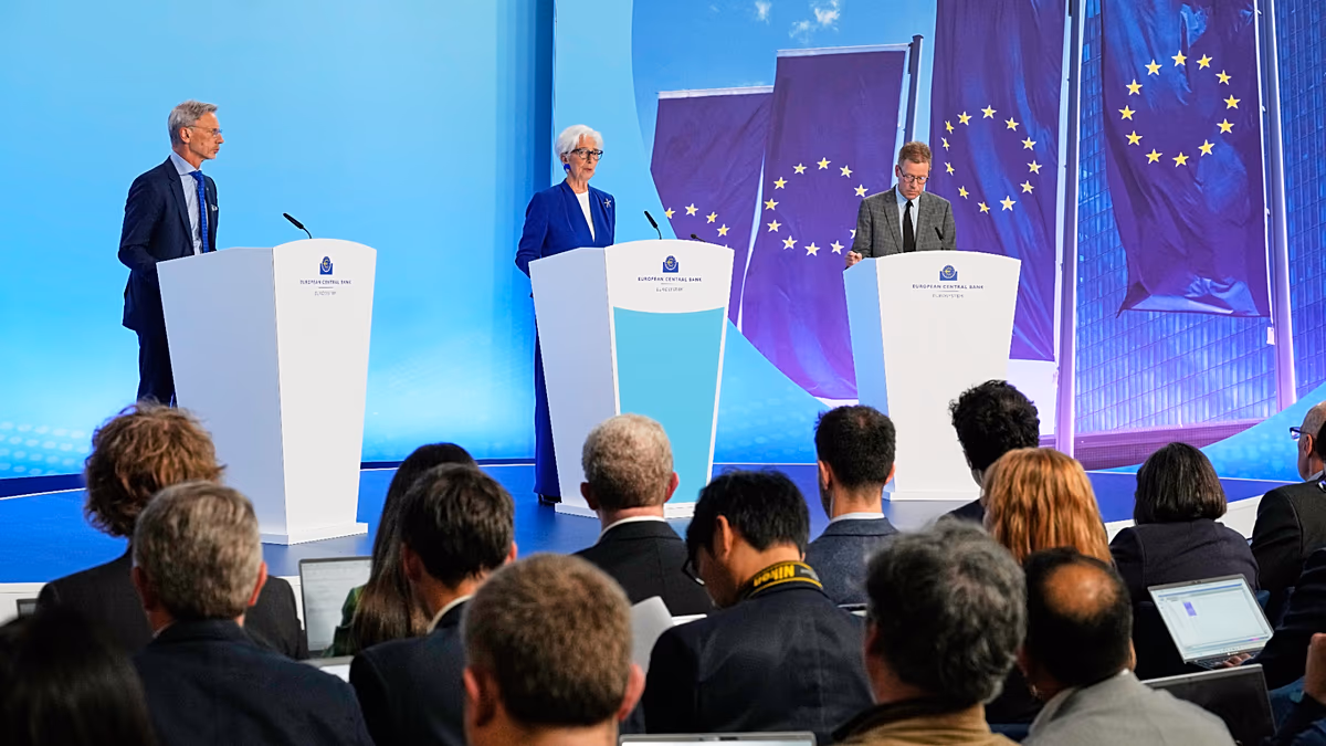 La BCE maintient ses taux à 2,25 % alors que la reprise de la guerre en Iran maintient une deuxième hausse en jeu