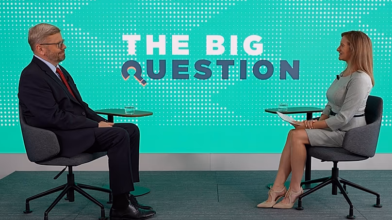 Maciej Witucki, président de BusinessEurope, a rejoint Angela Barnes sur The Big Question