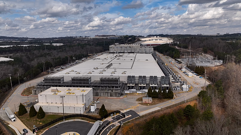 DÉPOSER. Le complexe du centre de données Google du comté de Douglas, à Lithia Springs, en Géorgie, le 6 mars 2026.