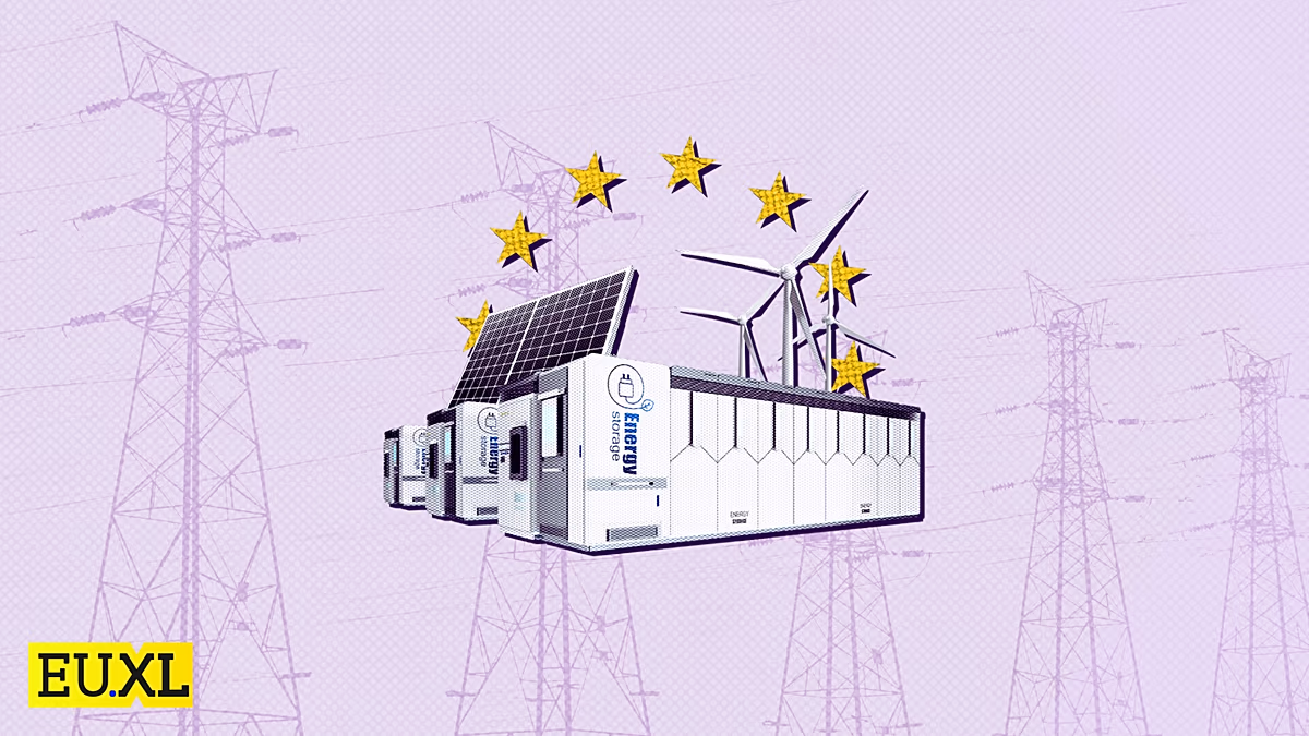 Quel est le projet de l'UE de tripler le stockage d'énergie alors que les énergies renouvelables sont gaspillées ?