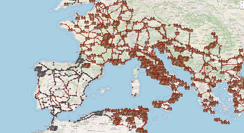 Omnesviae, les Google Maps de l'Empire Romain