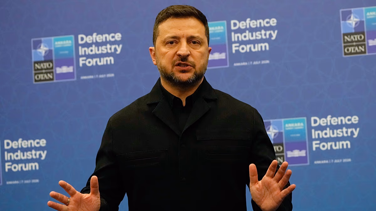 Zelensky renouvelle son appel à l'adhésion de l'Ukraine à l'OTAN, invoquant sa puissance militaire avant le sommet