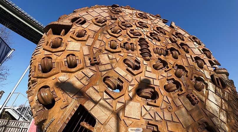 Huge tunnel-boring machines are gnawing their way through the Alps.