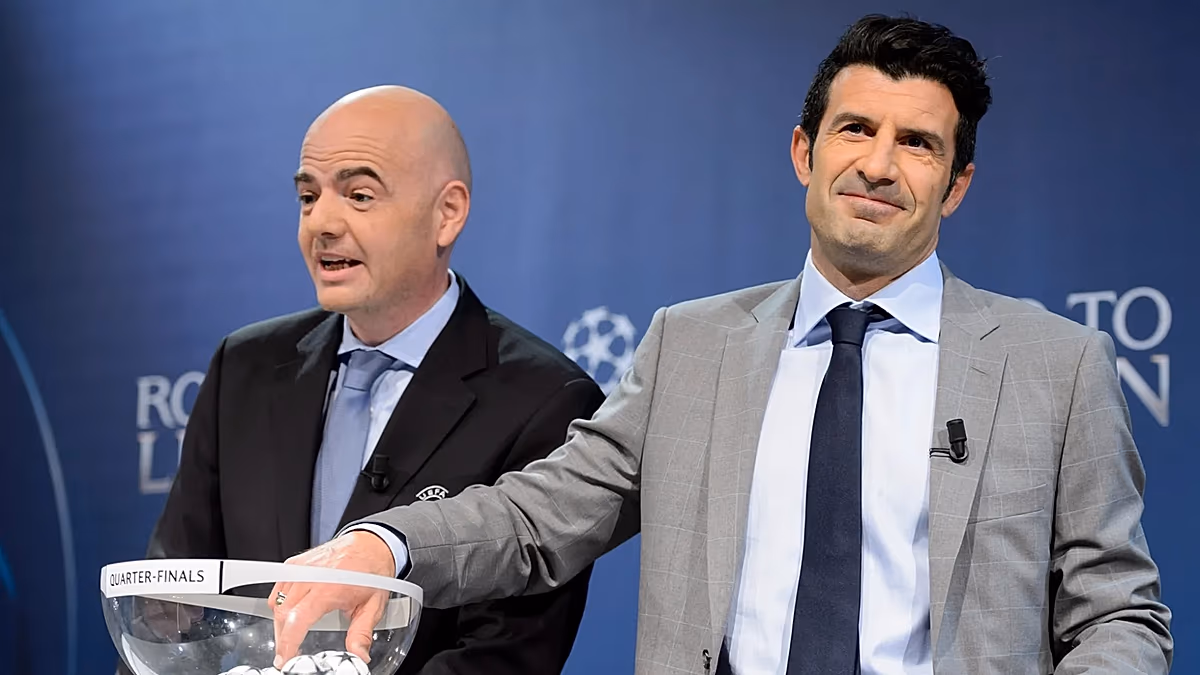 La légende portugaise Luis Figo appelle à la démission d'Infantino, affirmant qu'il a « dégradé » la présidence de la FIFA