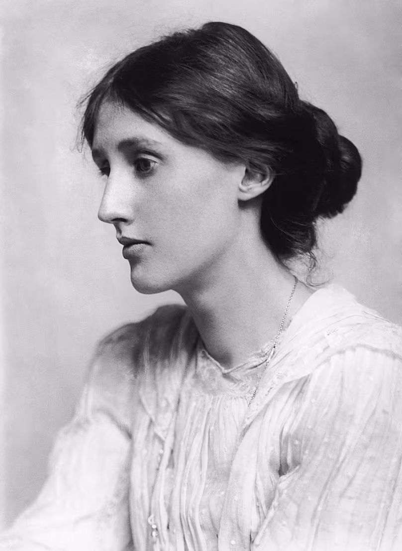 Portrait de Virginia Woolf (25 janvier 1882 – 28 mars 1941), écrivaine et féministe britannique.