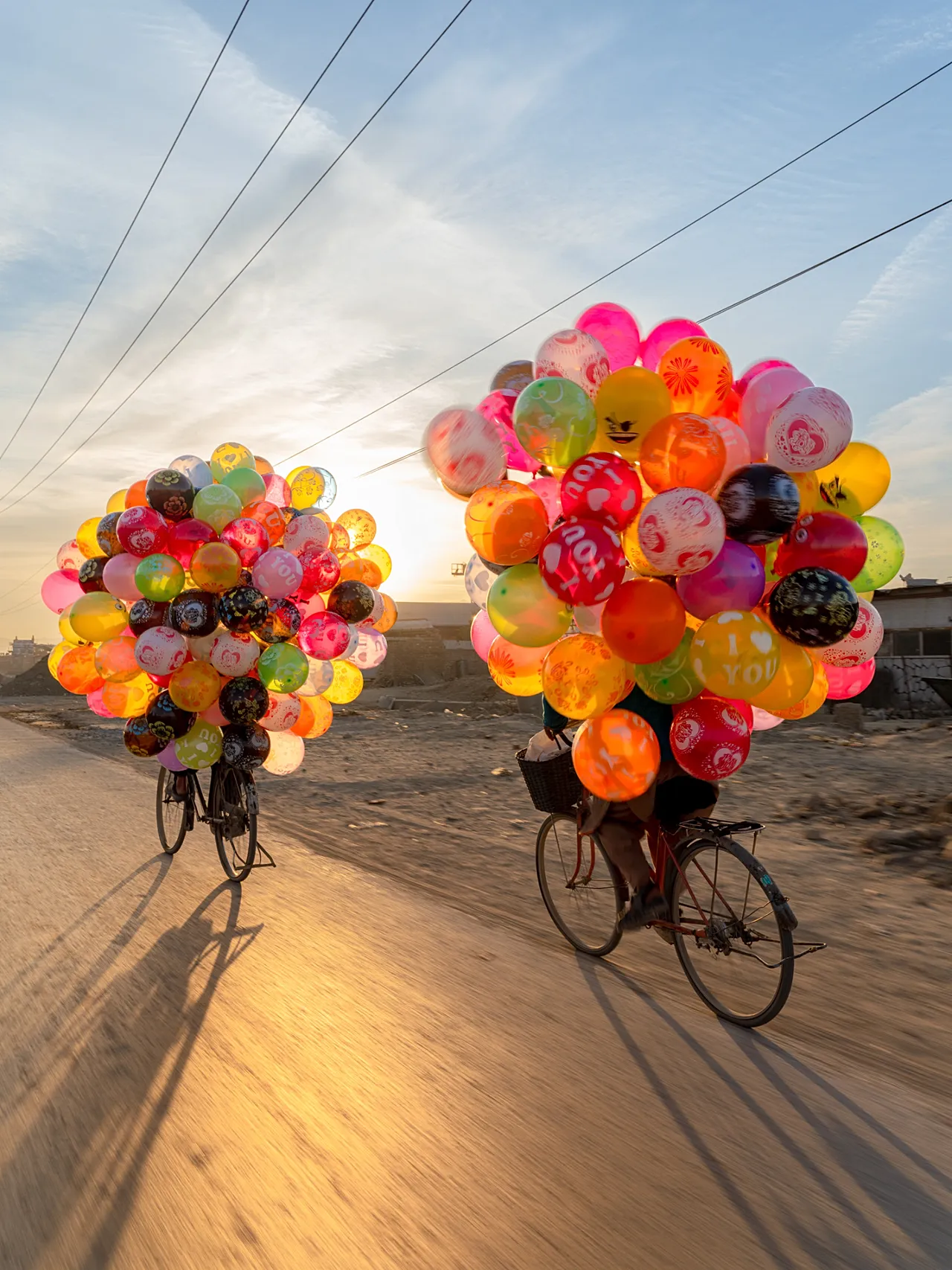 Vendeurs de ballons du projet Afghanistan de Daniel Malikyar