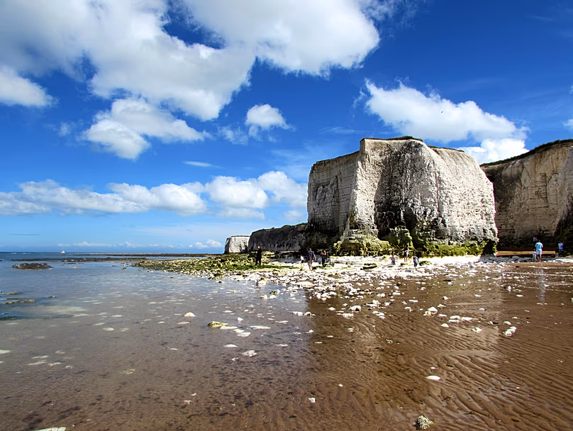 Botany Bay dans le Kent classée parmi les meilleures plages du Royaume-Uni