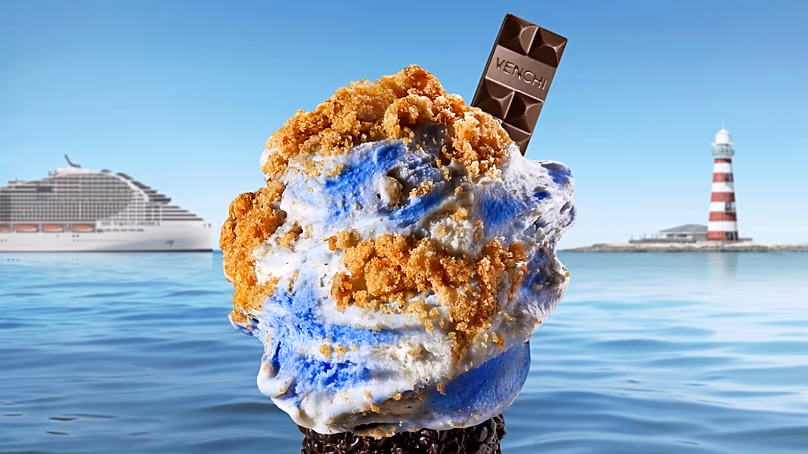 Venchi et MSC Croisières ont créé une nouvelle saveur de glace, « Crunchy Waves »