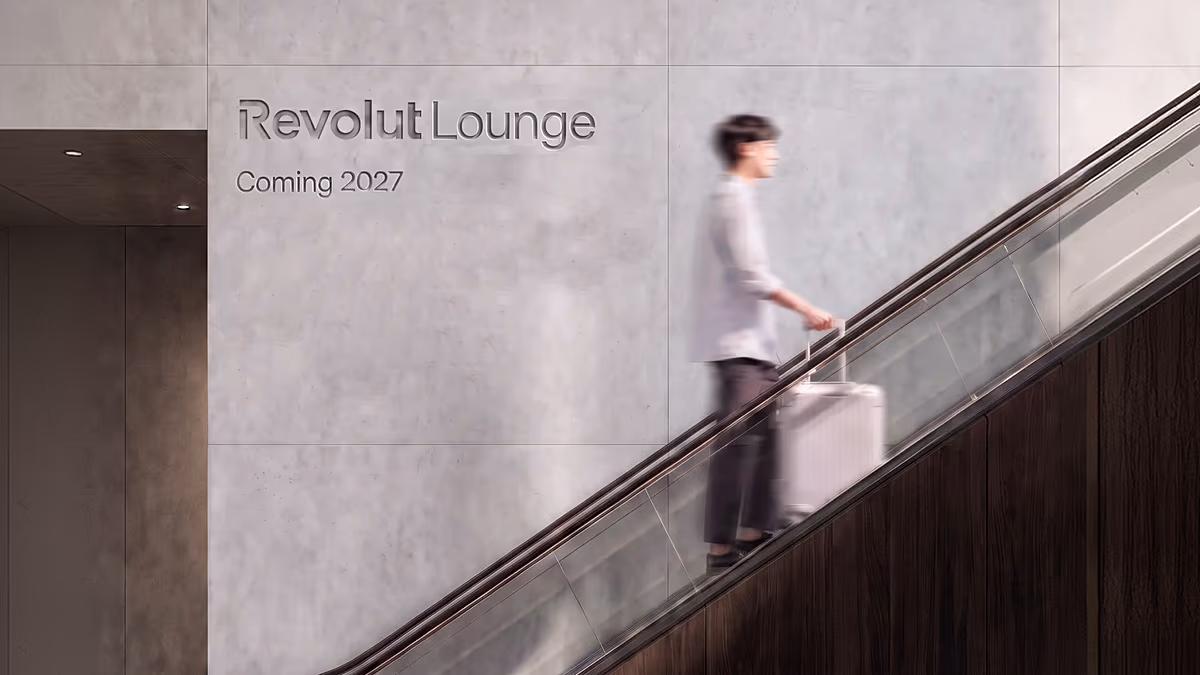 Revolut s'apprête à lancer des salons d'aéroport, avec une première ouverture à Copenhague en 2027