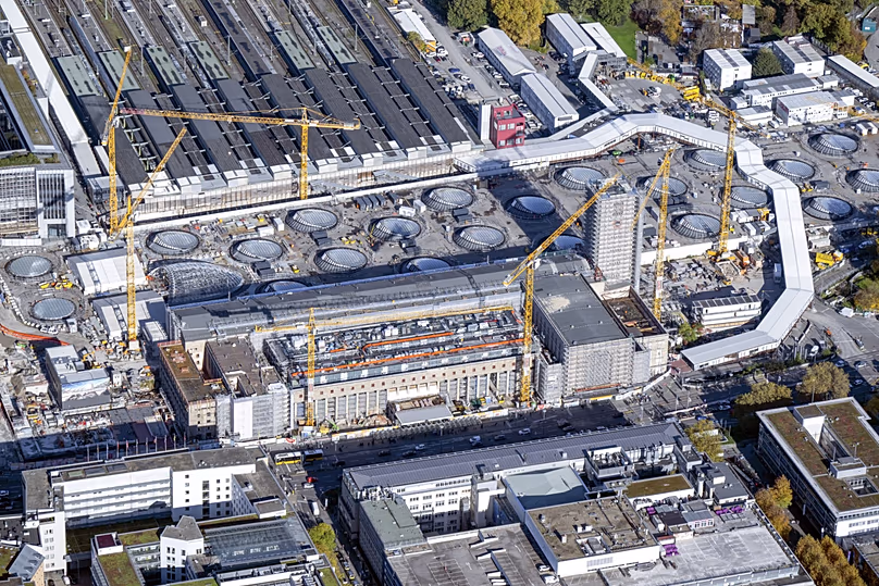 Le déplacement souterrain de la gare principale de Stuttgart créera 100 hectares d'espace aérien pour deux nouveaux quartiers.