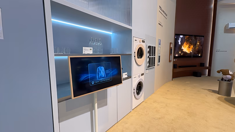 TCL présente ses derniers appareils électroménagers à l'IFA 2026 à Berlin.