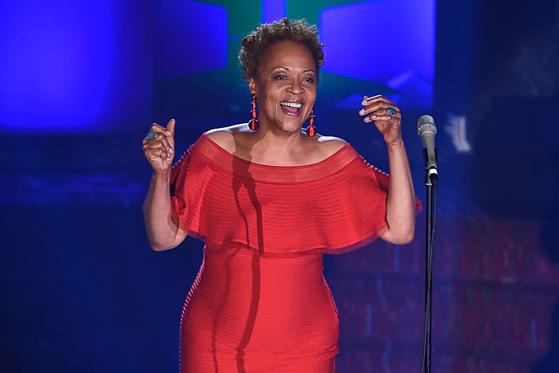 Cassandra Wilson se produit au 48e Gala annuel d'intronisation et de remise des prix du Songwriters Hall of Fame, New York, le 15 juin 2017.