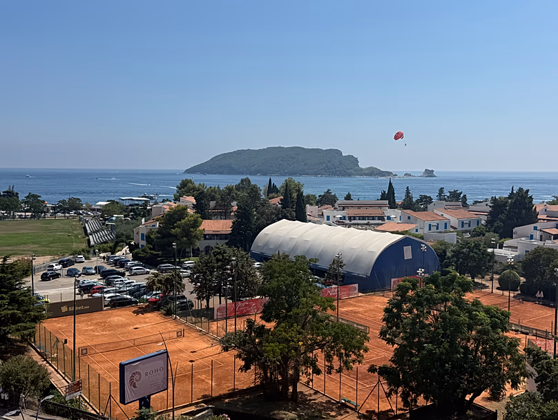 Vue panoramique de Budva