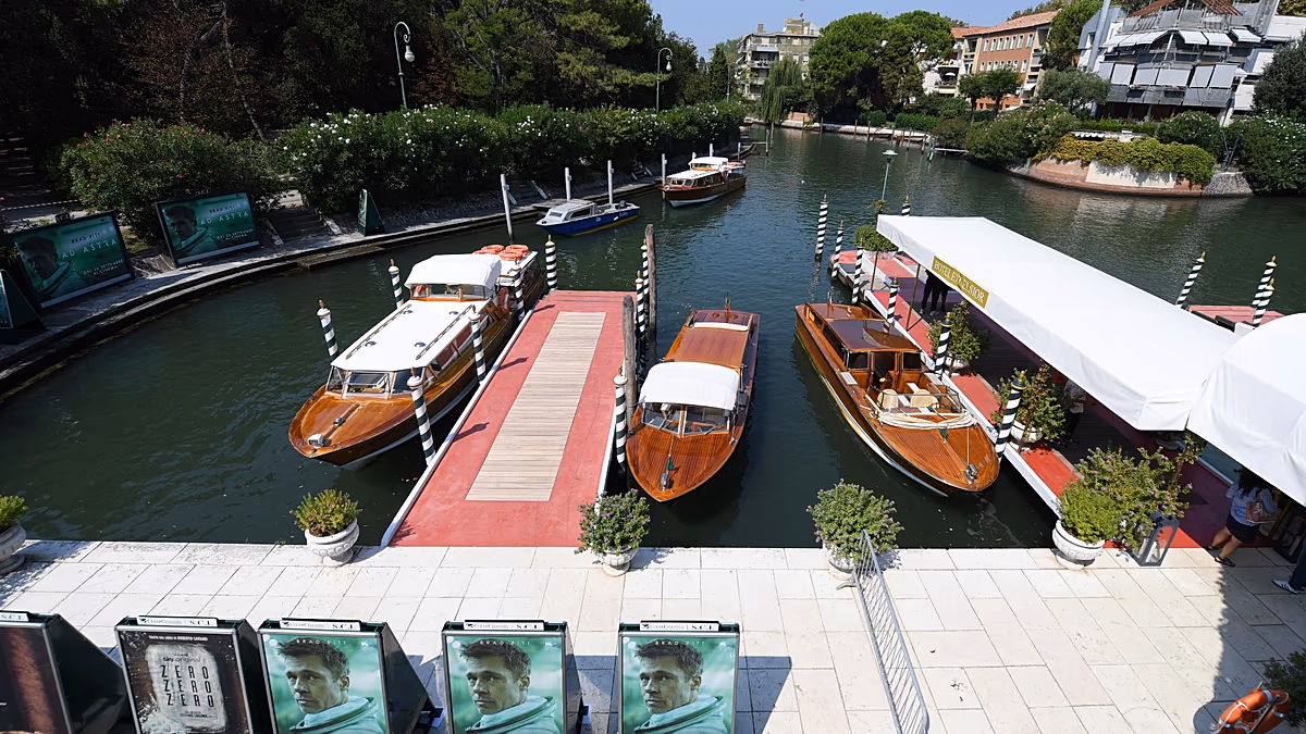 Dans le renouveau du luxe et du calme du Lido de Venise, qui abrite le festival du film scintillant