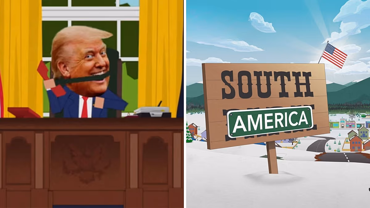 Les créateurs de South Park trompent Donald Trump en changeant le nom de la série en « Amérique du Sud »