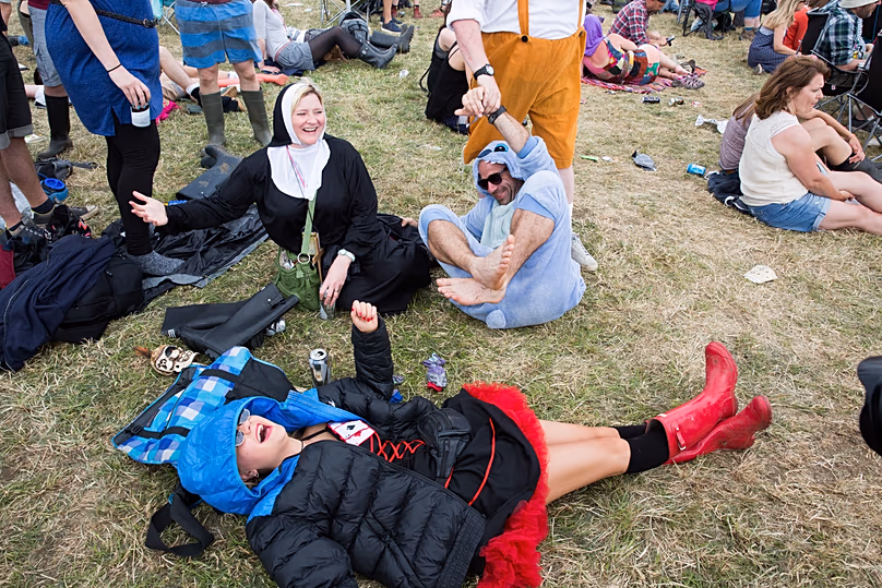 Des festivaliers plus riches au Glastonbury Music Festival 2015