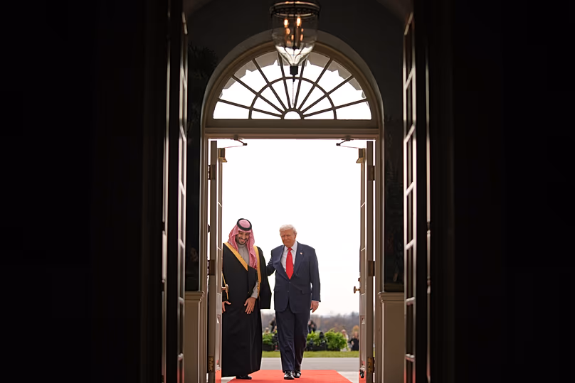 DOSSIER : Le président américain Donald Trump accueille le prince héritier d'Arabie saoudite Mohammed ben Salmane à la Maison Blanche, le 18 novembre 2025