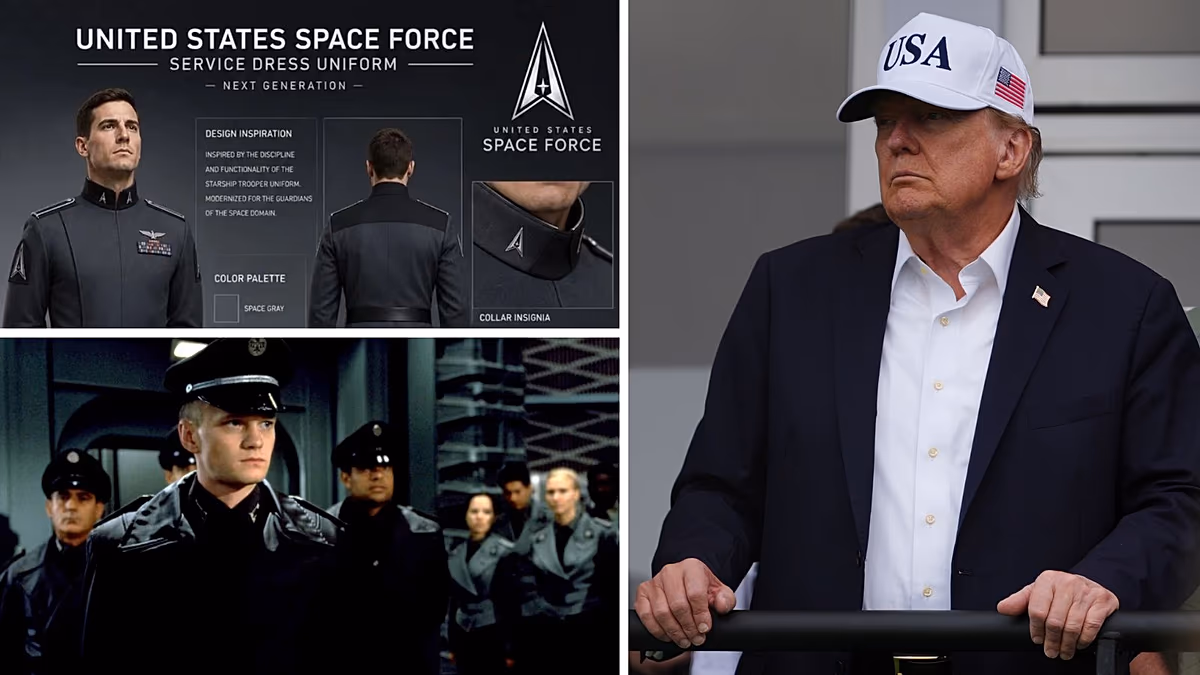 Le directeur de Starship Troopers confirme que les uniformes spatiaux de Donald Trump sont d'inspiration nazie