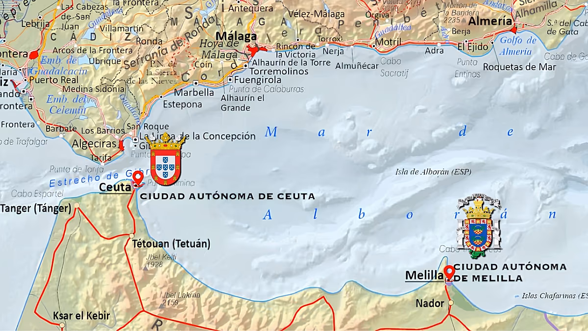 L'histoire de Ceuta et Melilla et pourquoi elles sont territoire espagnol