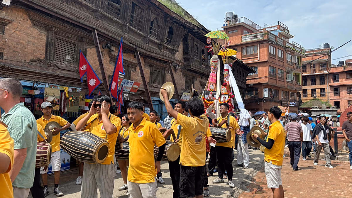 Des tambours, de la danse et certainement pas de larmes : voici pourquoi vous devez faire l'expérience du festival Sa : Paru au Népal