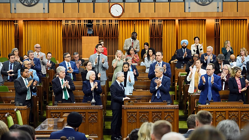 Le Parlement canadien.