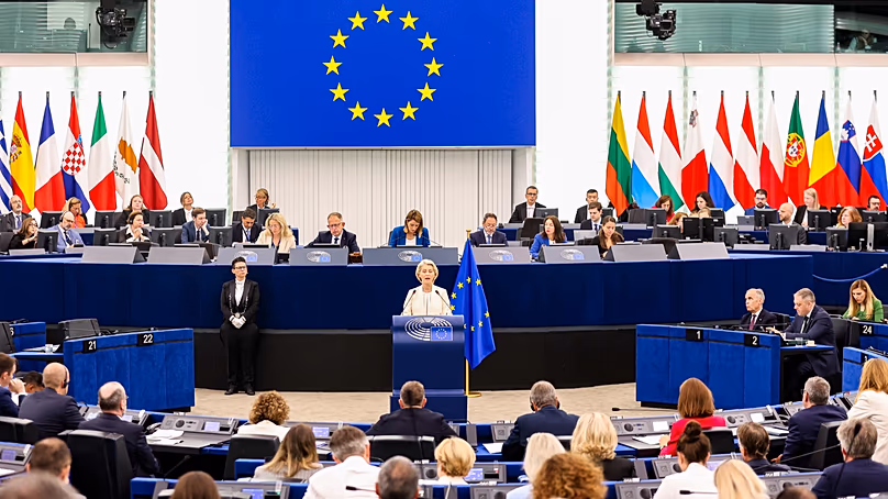 Ursula von der Leyen à Strasbourg.