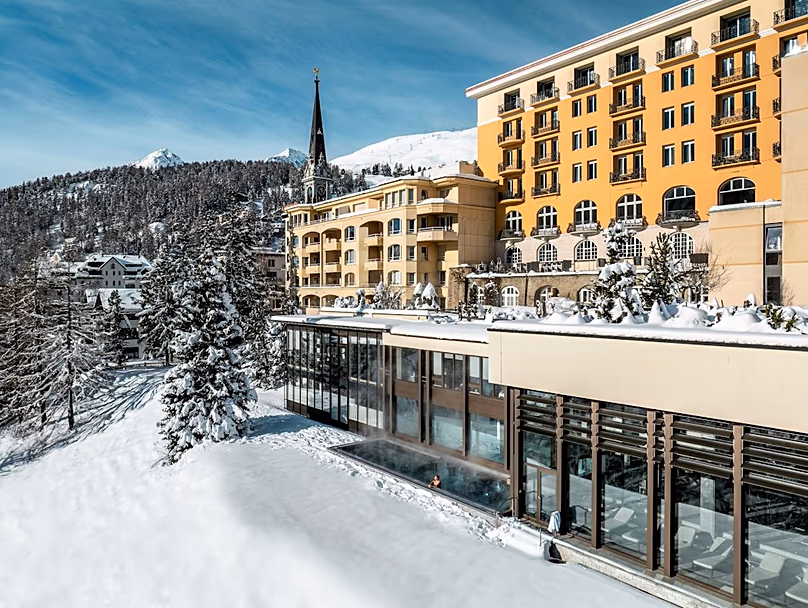 Le Kulm Hotel St. Moritz «est aussi bon qu'un cinq étoiles alpin», selon Michelin