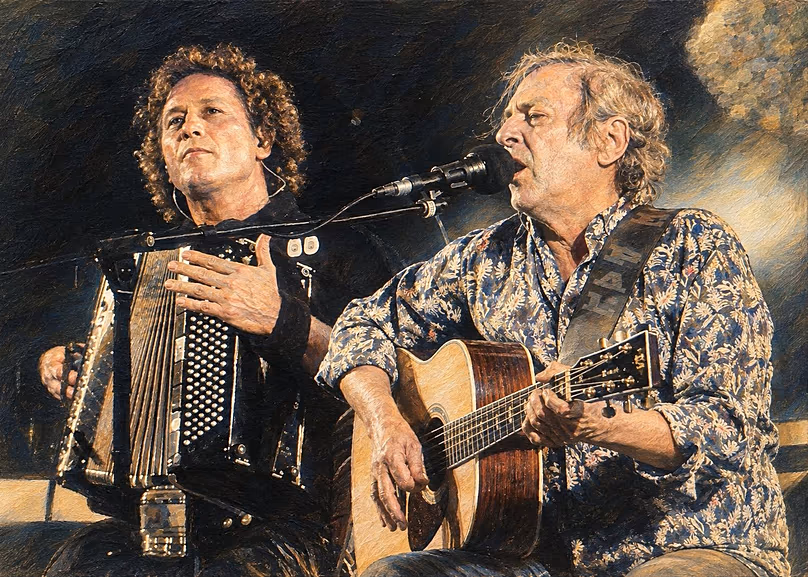 Gabriel Gomes et Jorge Palma se produisent ensemble au Musée Almada