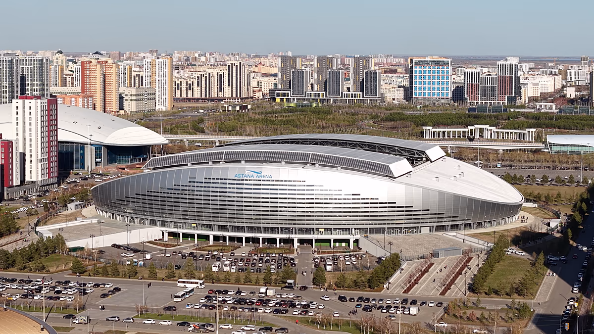 L'Astana Arena de la capitale du Kazakhstan sélectionnée pour accueillir la Super Coupe de l'UEFA 2028