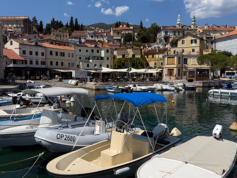 Le port de pêche de Volosko