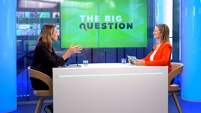 PDG d'Air Up, Cristina Kenz a rejoint Angela Barnes en studio pour The Big Question