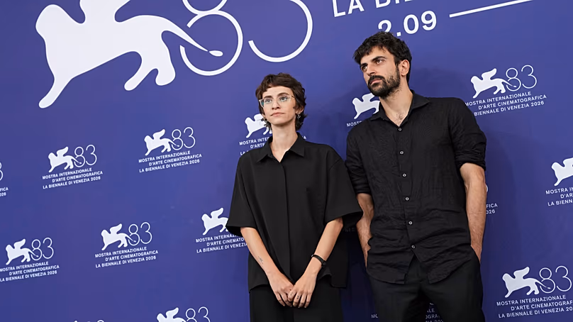 Rachel Szor et Yuval Abraham pour le film 'Naza' lors de la 83ème édition de la Mostra de Venise - 10 septembre 2026