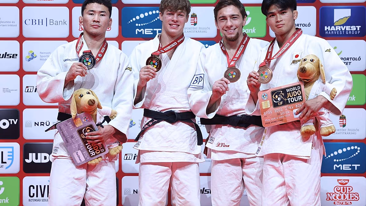 Le judo revient en Hongrie pour une action passionnante du Grand Chelem
