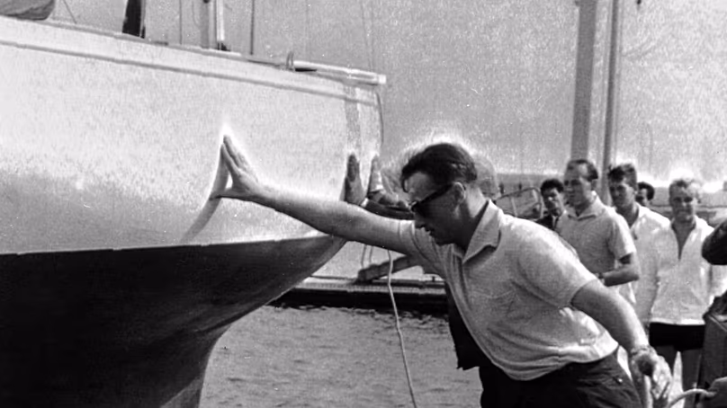 Harald, un marin à succès, a représenté la Norvège aux Jeux olympiques de 1964, 1968 et 1972. 2 octobre 1964.