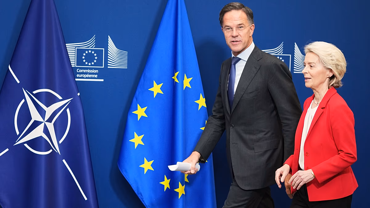 Les chefs de la Commission européenne et de l'OTAN discuteront de la guerre hybride menée par la Russie après l'incident d'un drone en Allemagne