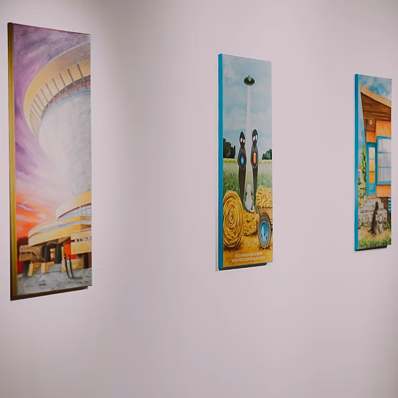 Exposition des œuvres de Michał Prażmo au Rondo Sztuki à Katowice